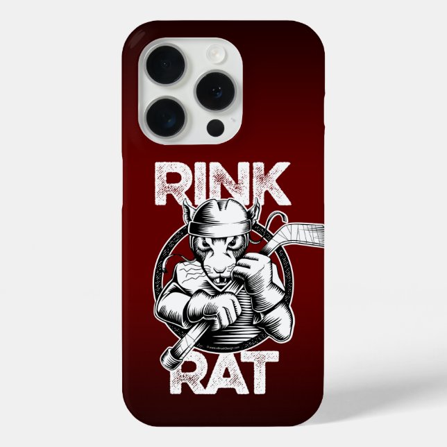 Hockey Rink Rat Case-Mate iPhone Hülle (Rückseite)