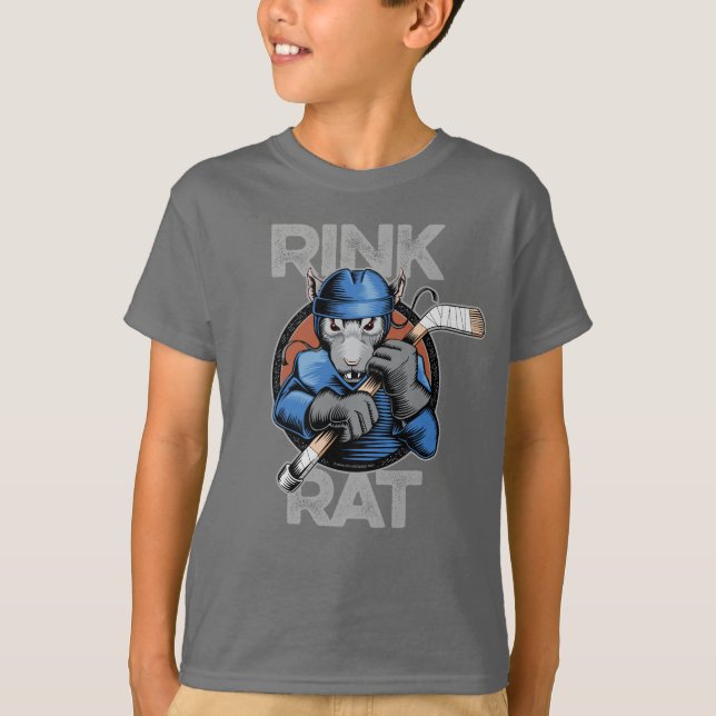 Hockey Rink Rat T - Shirt (Vorderseite)