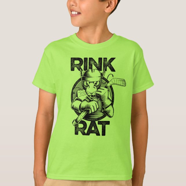 Hockey Rink Rat T - Shirt (Vorderseite)