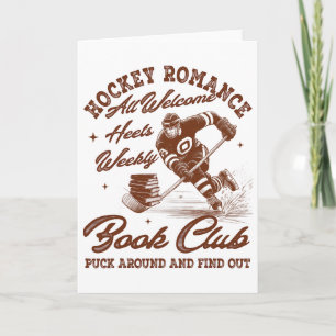 Hockey Romance Smut Leser Buchclub Buchliebhaber B Karte