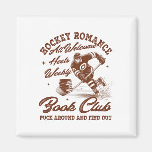 Hockey-Romanze Smut-Leser Buchclub Buchliebhaber B Magnet