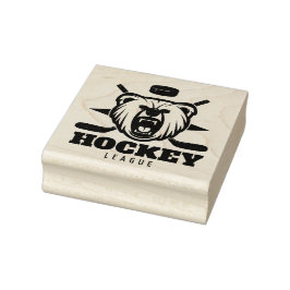 Hockey-Rubber-Briefmarke Gummistempel