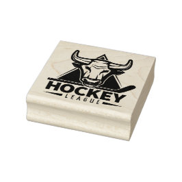 Hockey-Rubber-Briefmarke Gummistempel