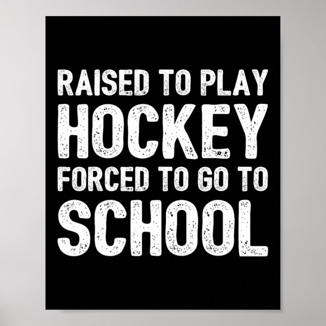 Hockey S für Kinder Poster (Vorne)