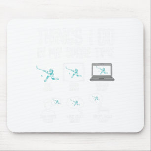 Hockey-Sachen, die ich in meiner Freizeit mache, E Mousepad