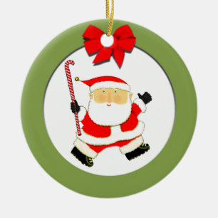 Hockey-Sammelobjekt Keramik Ornament