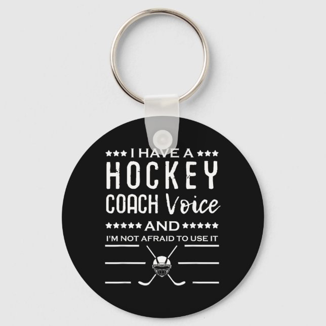 Hockey Schlüsselanhänger (Vorderseite)