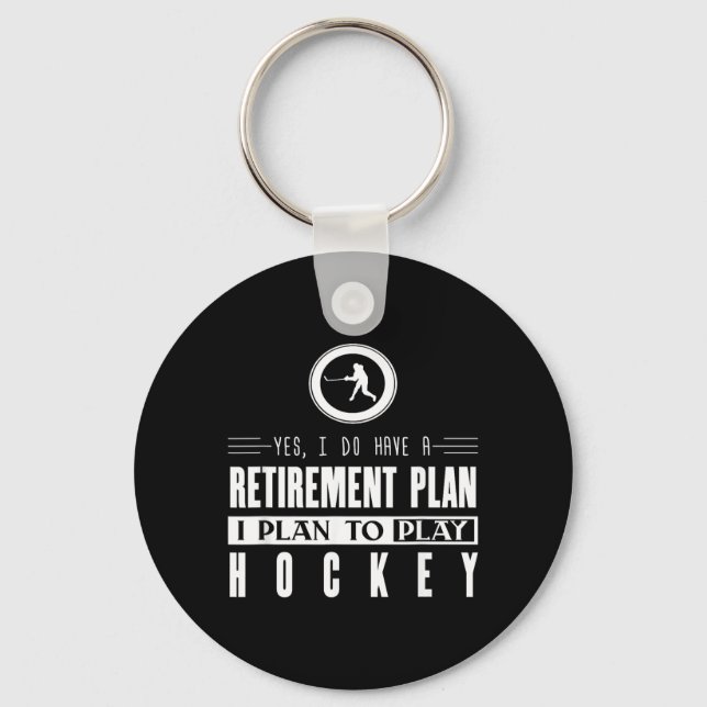 Hockey Schlüsselanhänger (Vorderseite)