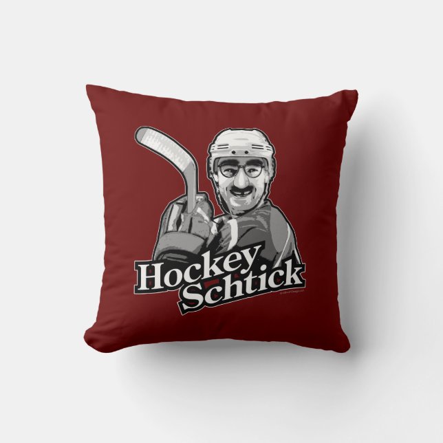 Hockey Schtick Kissen (Vorderseite)