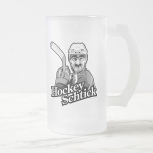 Hockey Schtick Mattglas Bierglas