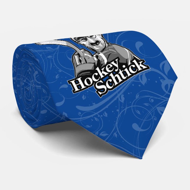 Hockey Schtick Neck Tie Krawatte (Gerollt)
