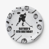 Hockey Schwarz und Weiß Geburtstag