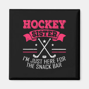 Hockey Schwester Feldhockey Geschenk Feldhockey Sp Magnet