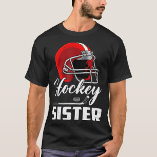 Hockey Schwester Hockey Spieler Familie passend T-Shirt