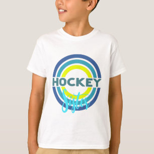 Hockey-Schwester mit modernen Hockeykreisen  T-Shirt