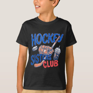 Hockey Schwestern Club Spieltag Hockey Club Eishoc T-Shirt