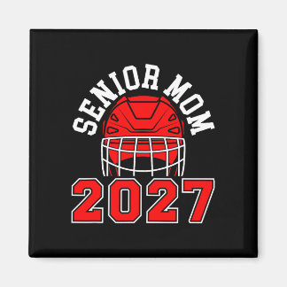 Hockey Senior-Mutter 2027 Eishockeyspieler Senior Magnet