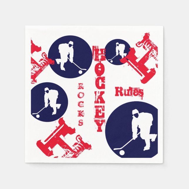 Hockey Serviette (Vorderseite)