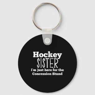 Hockey Sister Girls Sibling Daughter Son Game Schlüsselanhänger