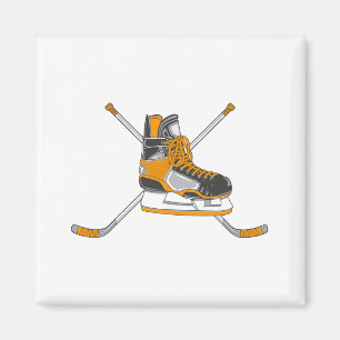 Hockey-Skate Magnet