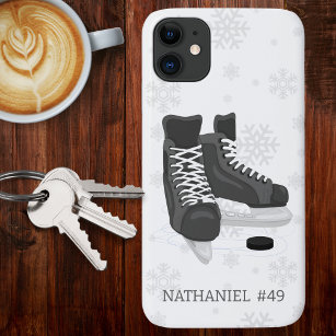 Hockey Skate Monogram Case-Mate iPhone Hülle