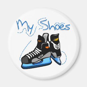 Hockey Skate - Schuhe - Hemden und Geschenke Magnet