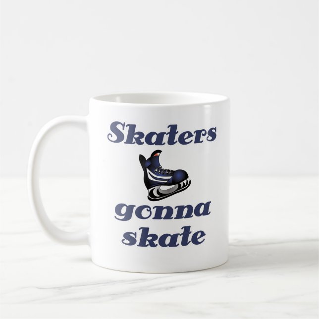 Hockey Skater Gonna Skate Kaffeetasse (Links)