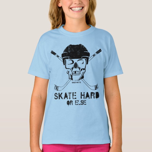 Hockey Skull T-Shirt (Vorderseite)