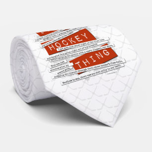 Hockey Slang Krawatte