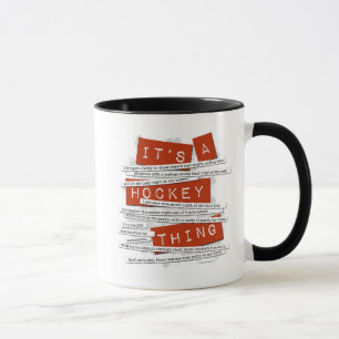 Hockey-Slang-Tasse Tasse