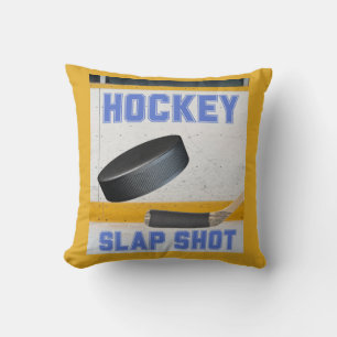 Hockey Slap Show Throw Kissen