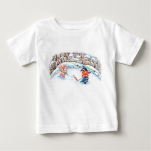 Hockey-Spaß Baby T-shirt