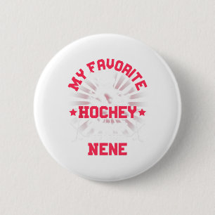Hockey Spieler Eis Mein Lieblings-Hockeyspieler ru Button