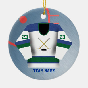 Hockey-Spieler-Jersey-Verzierung Keramikornament