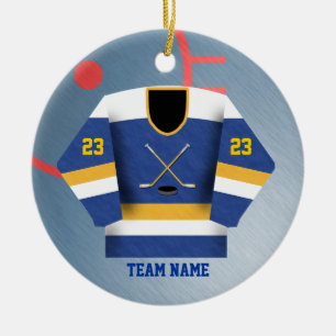 Hockey-Spieler-Jersey-Verzierung Keramikornament