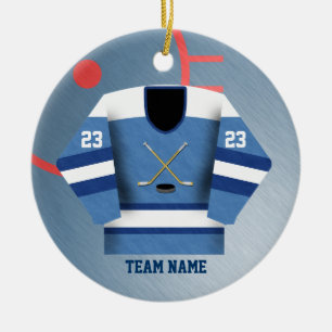 Hockey-Spieler-Jersey-Verzierung Keramikornament