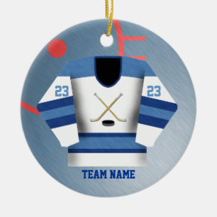 Hockey-Spieler-Jersey-Verzierung Keramikornament