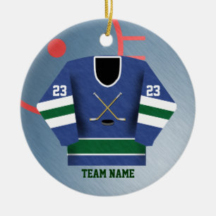 Hockey-Spieler-Jersey-Verzierung Keramikornament