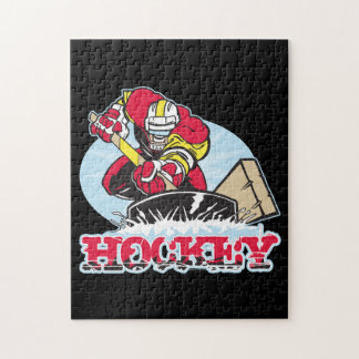 Hockey-Spieler Puzzle