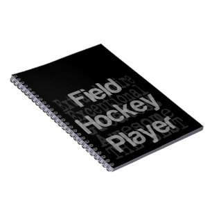 Hockey-Spieler-Sonderaktion Notizblock