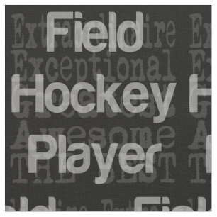 Hockey-Spieler-Sonderaktion Stoff