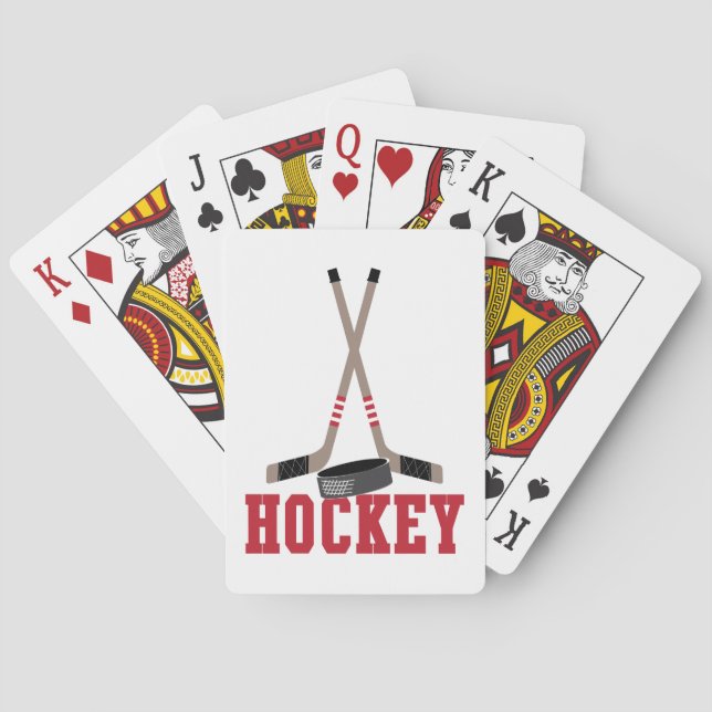 Hockey Spielkarten (Rückseite)