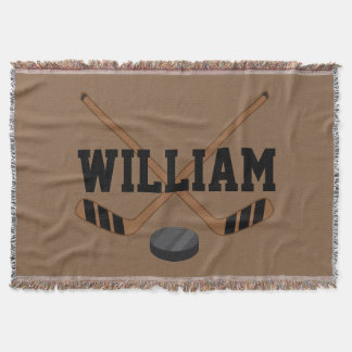 Hockey Sports Fan Blanket Geschenk Decke