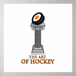 Hockey-Statue Poster