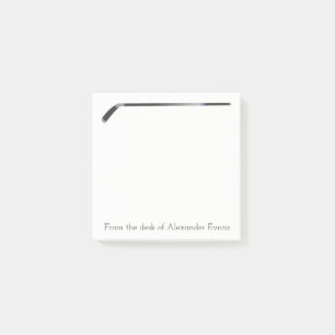 Hockey-Stock Post-it Klebezettel