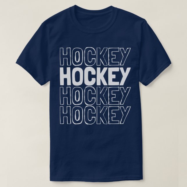 Hockey T-Shirt (Design vorne)