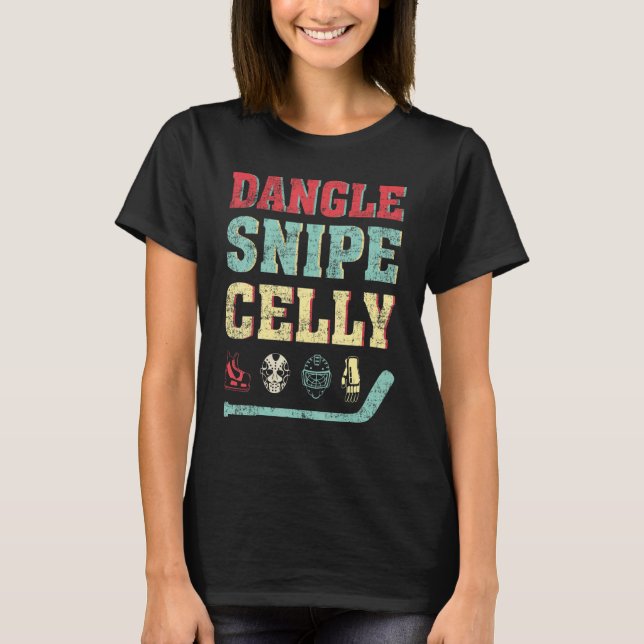 Hockey T-Shirt Dangle Snipe Celly Hockey (Vorderseite)