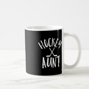 Hockey-Tante Sportfan jubeln Geschenk im Vintage- Kaffeetasse