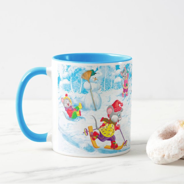 Hockey Tasse (Mit Donut)