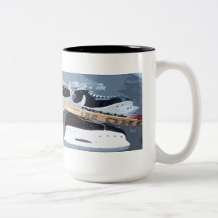 Hockey-Tasse Zweifarbige Tasse